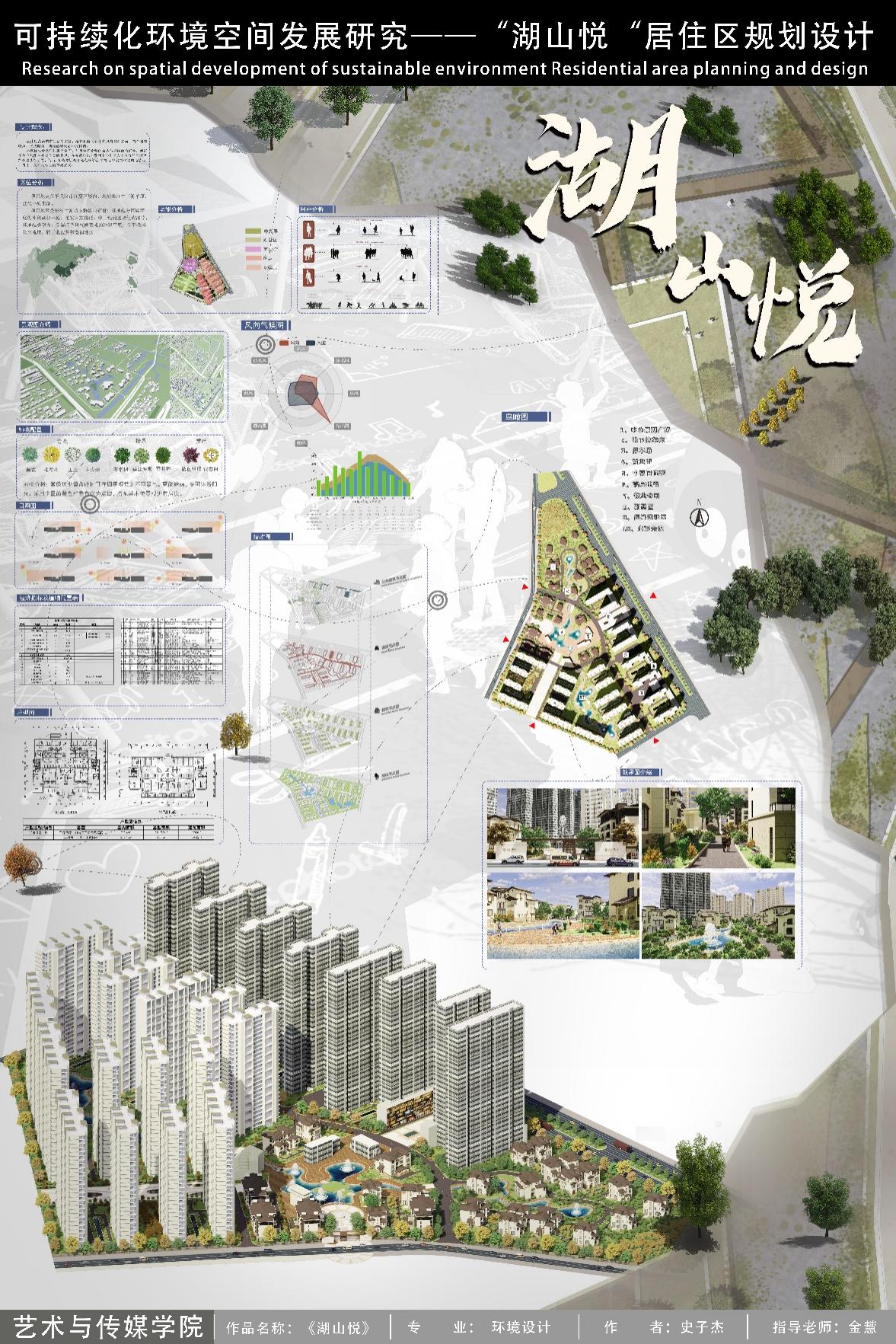 可持续化环境空间发展研究——“湖山悦“居住区规划设计_看图王